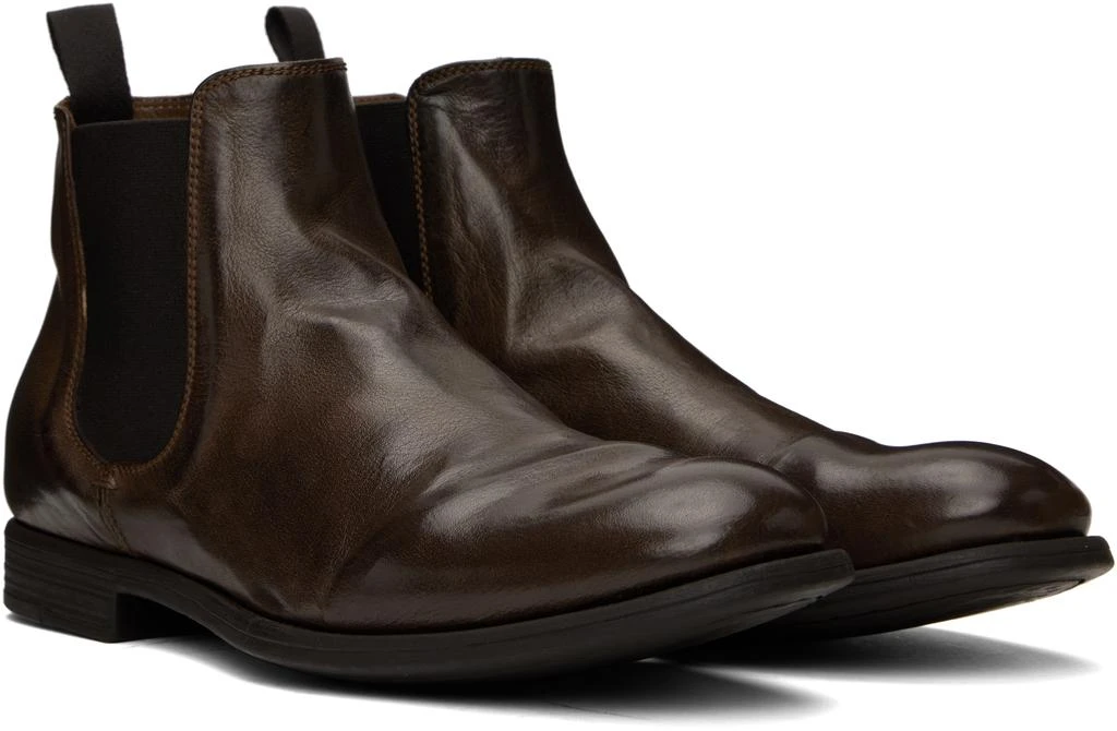 Officine Creative Brown Chronicle 123 Chelsea Boots 4