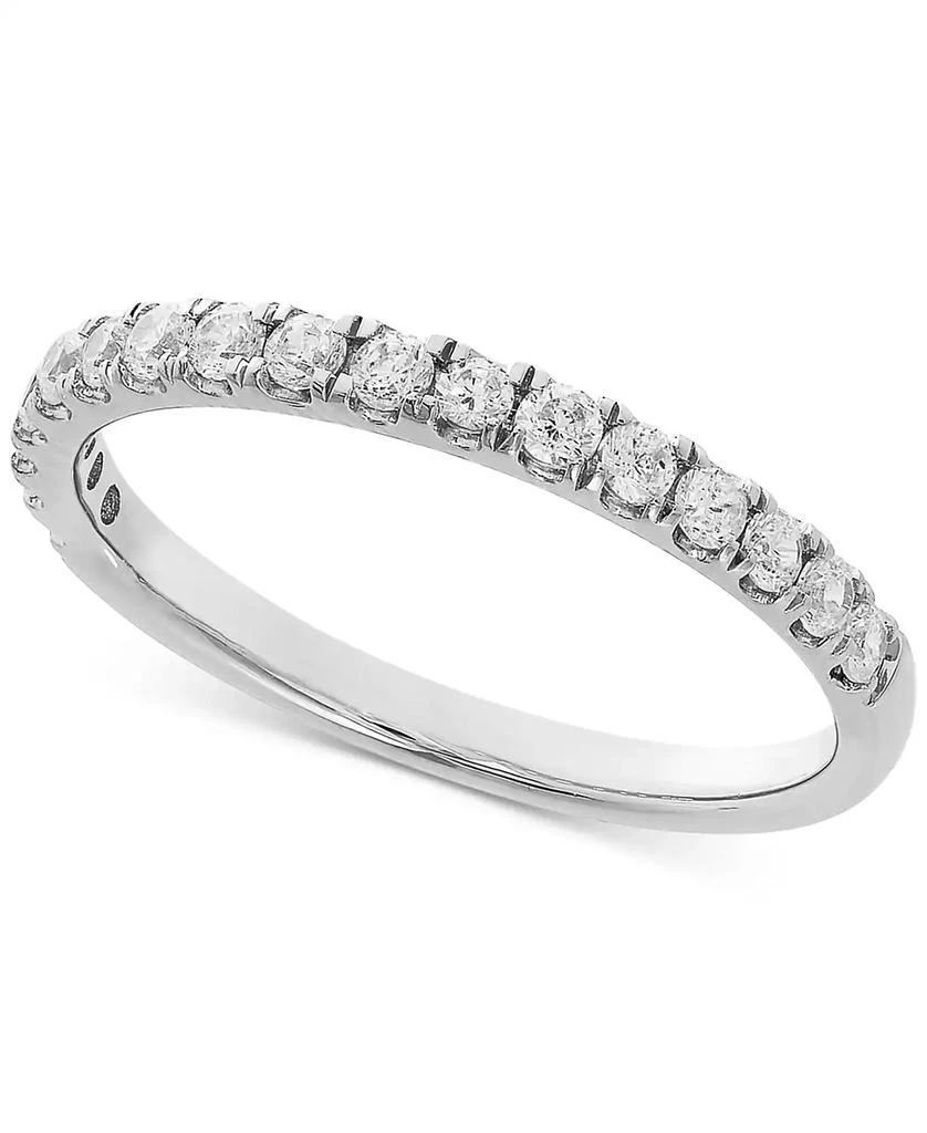 Grown With Love IGI Certified Lab Grown Diamond Band (3/8 ct. t.w.) in 14k White or Yellow Gold 1