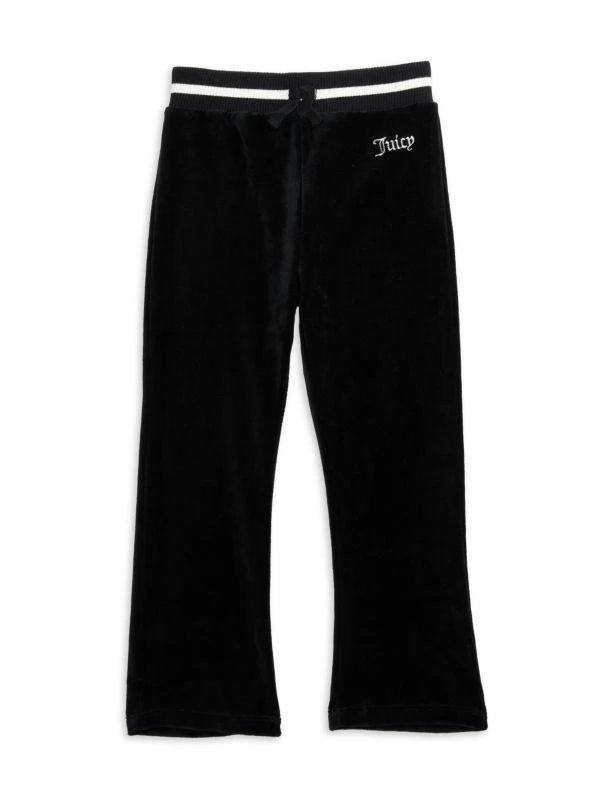 Juicy Couture Baby Girl's, Little Girl's & Girl's Hoodie & Sweatpants Velour Set 3