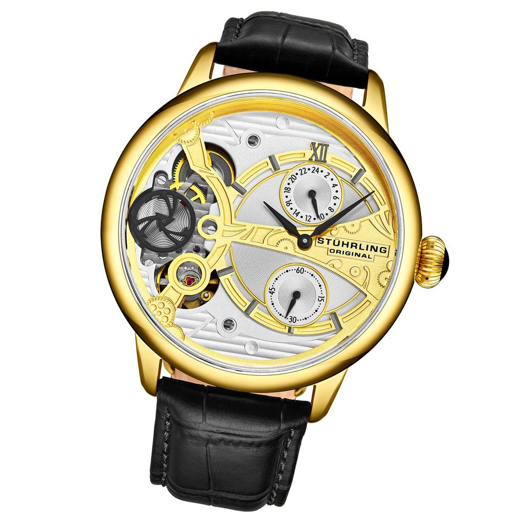 Stuhrling Original Vertex 947 45mm Skeleton