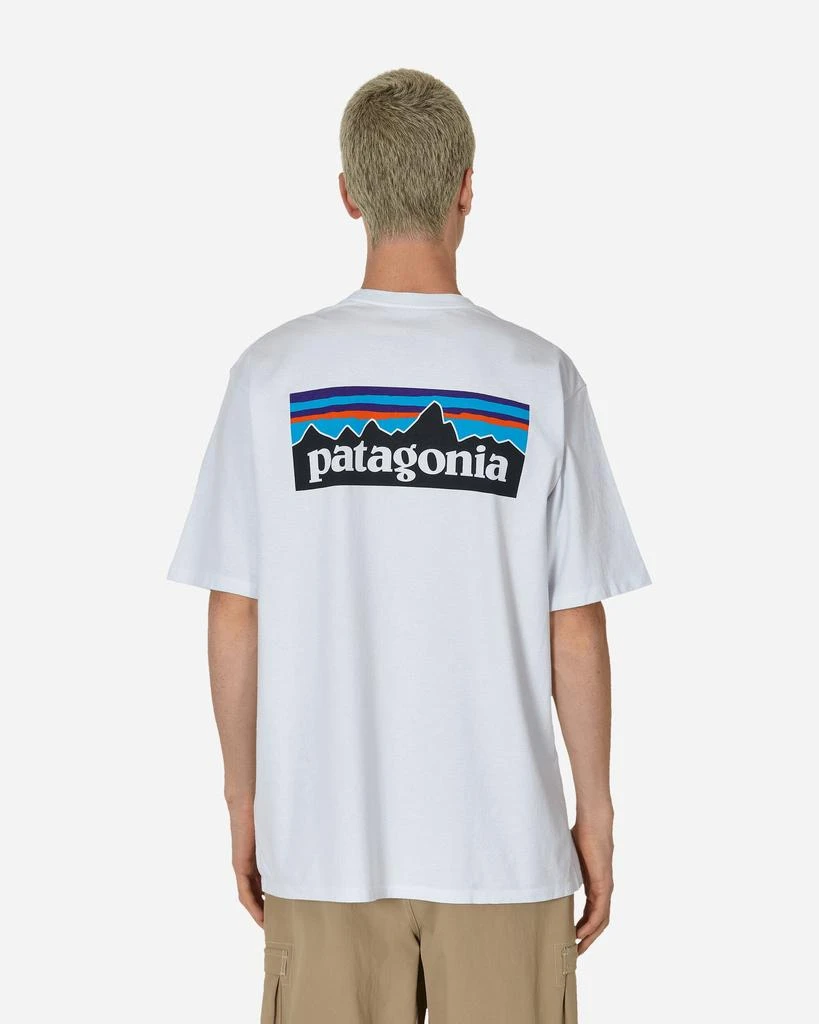 Patagonia P-6 Logo Responsibili T-Shirt White 3