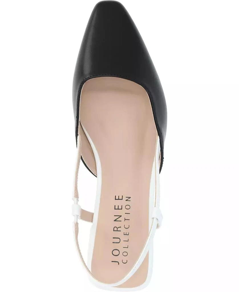 Journee Collection Women's Paislee Slingback Flats 4