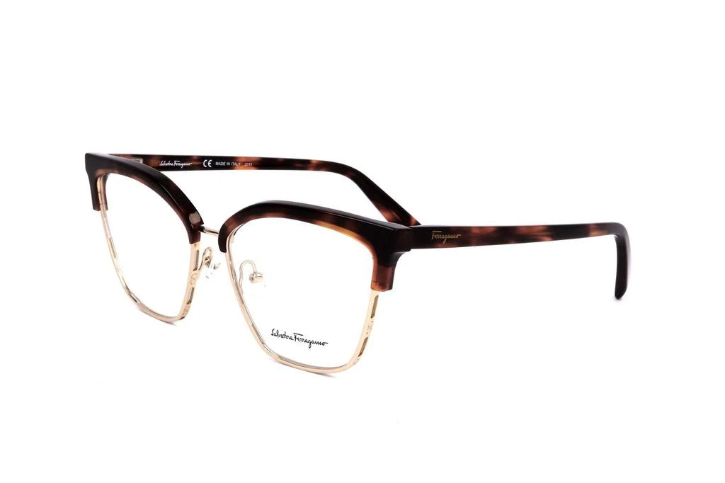 Salvatore Ferragamo Eyewear Salvatore Ferragamo Eyewear Square Frame Glasses 2