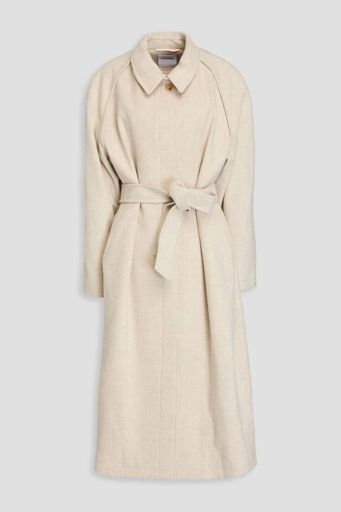Le 17 Septembre Belted wool coat 1