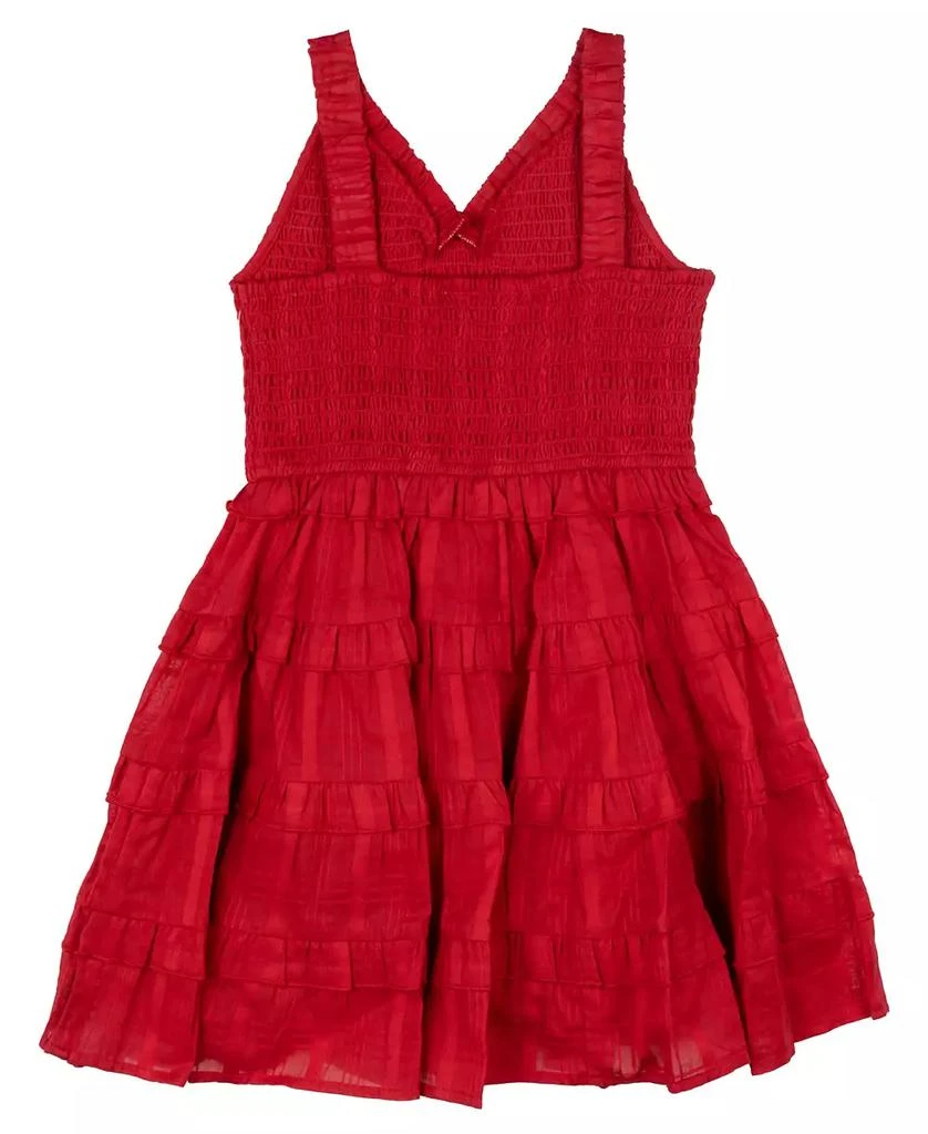 Rare Editions Toddler and Little Girls Shadow Strip Dress 3