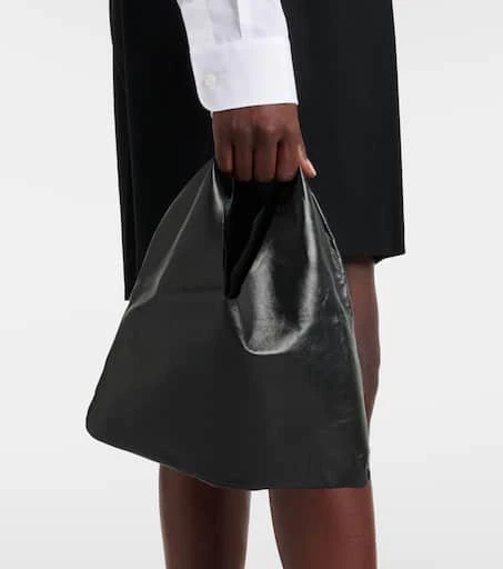 The Row Bindle Small leather tote bag 2