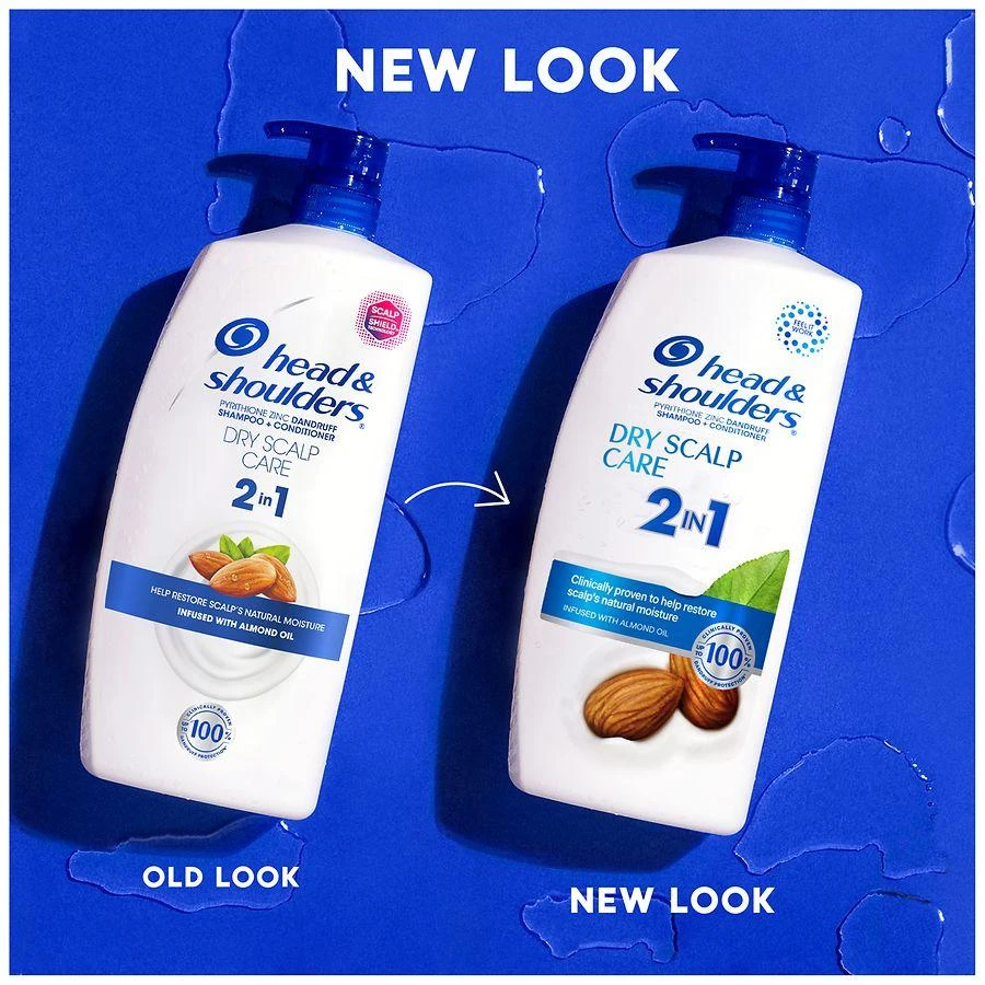Head 
Shoulders 2 in 1 Dandruff Shampoo and Conditioner, Anti-Dandruff Treatment Notes of almond oil 5