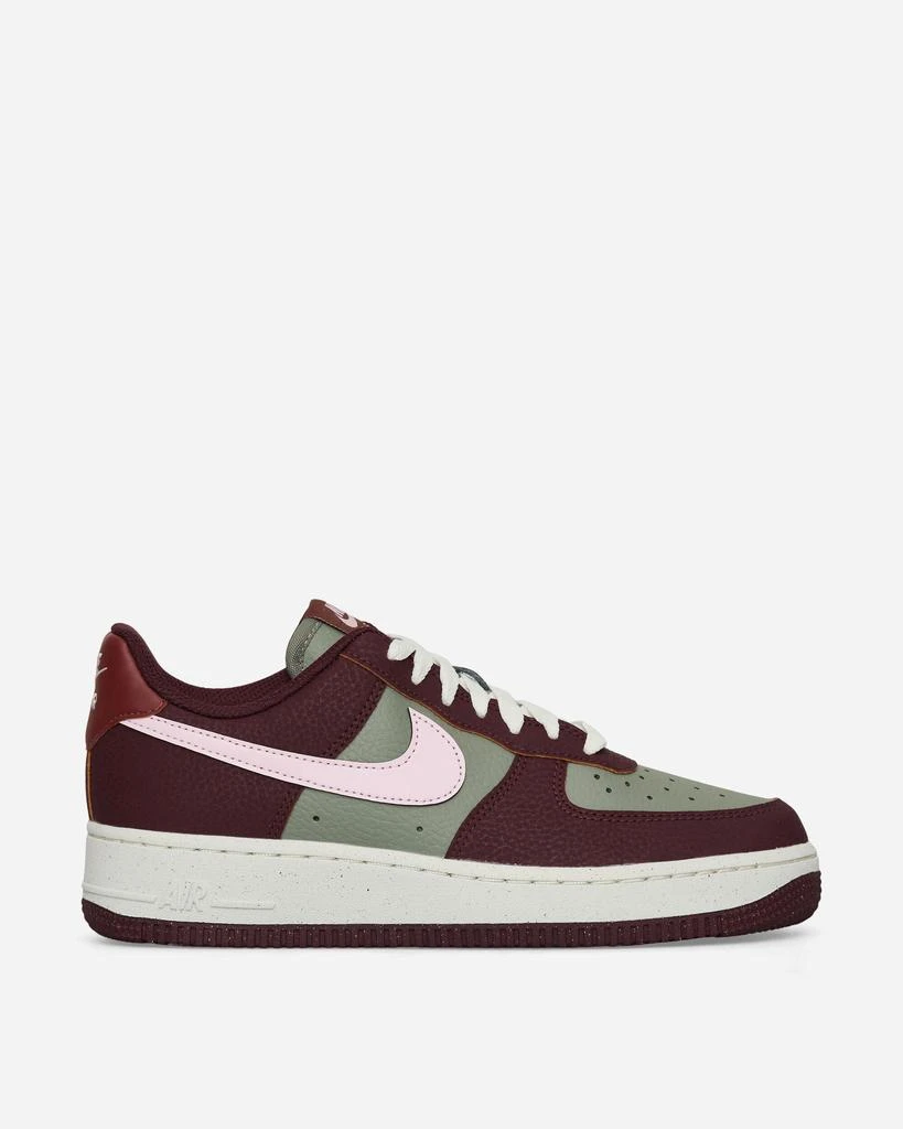 NIKE Women's Air Force 1 '07 Next Nature Sneakers Burgundy Crush / Pink Foam 2