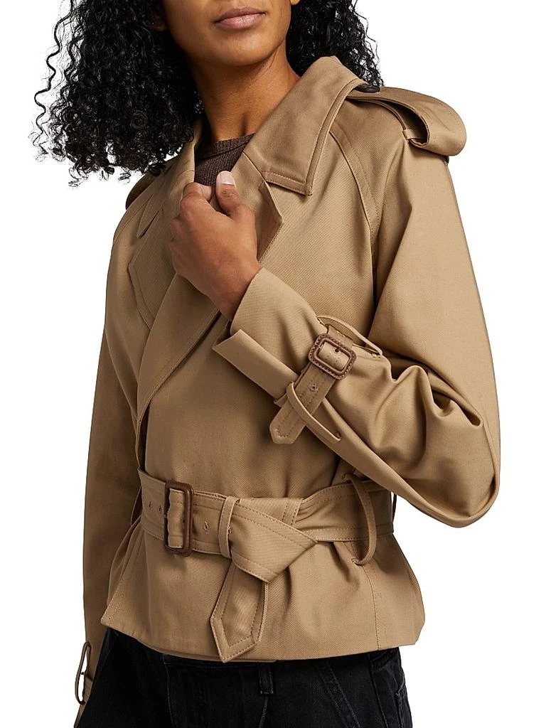 FRAME The Swing Trench Cotton Jacket 6