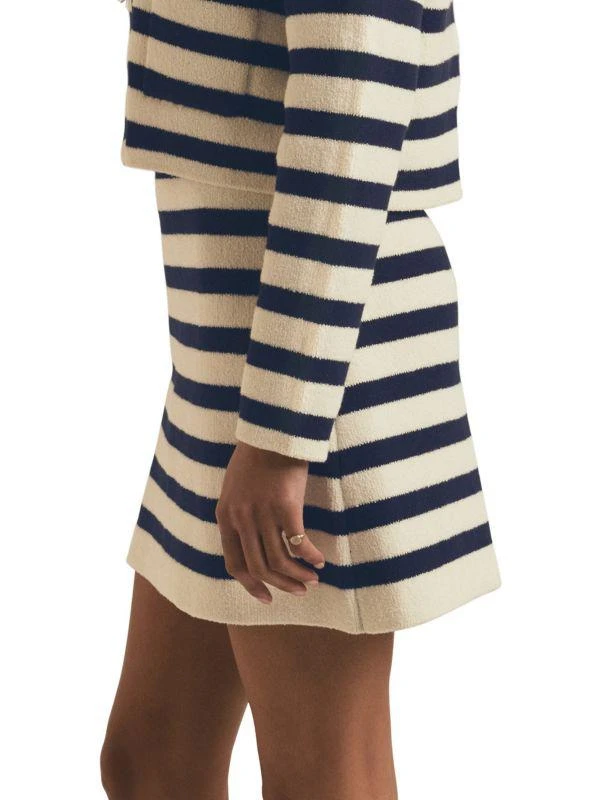 Favorite Daughter The Annabel Striped Knit Miniskirt 3