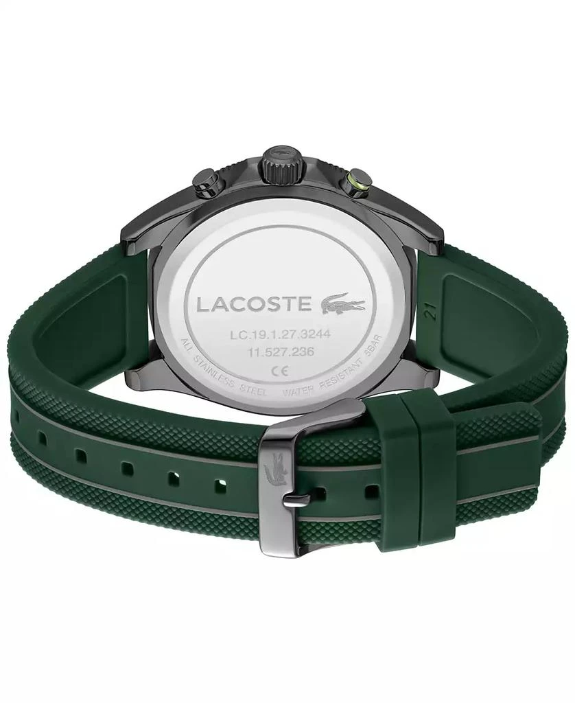 Lacoste Men's Mainsail Green Silicone Watch 43mm 3