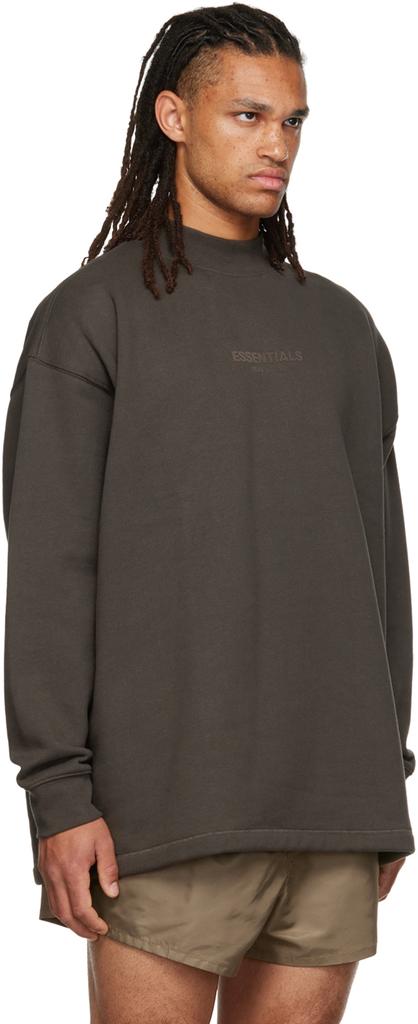 Fear of God ESSENTIALS Gray Relaxed Sweatshirt