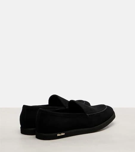 Max Mara Softmoc suede moccasins 2