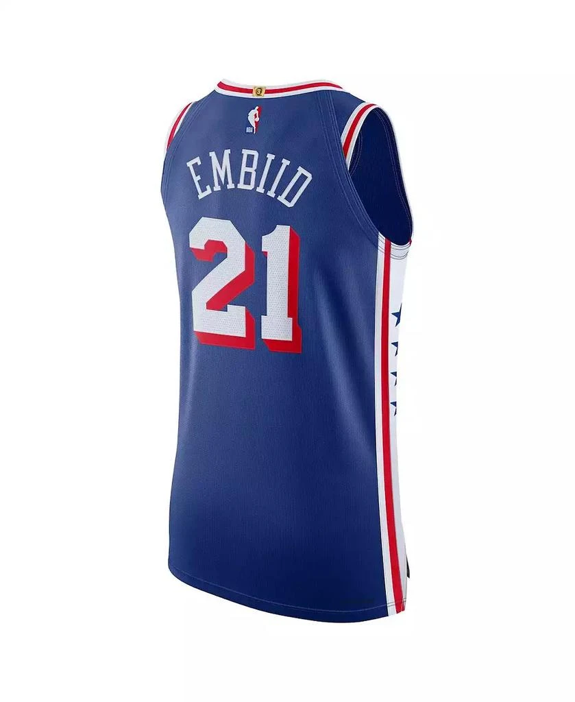 NIKE Men's Joel Embiid Royal Philadelphia 76ers Authentic Jersey - Icon Edition 2