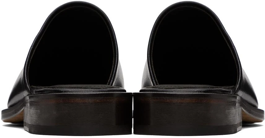 Lemaire Black Square Mules 2