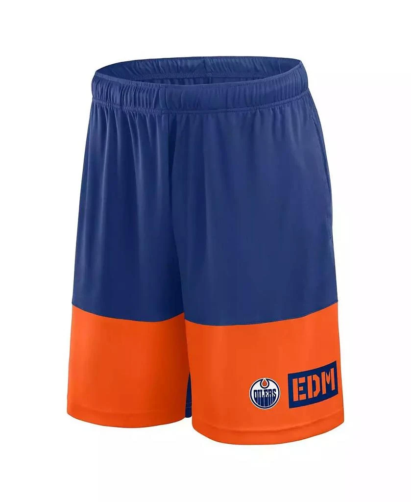 Logo Athletic Men's Royal Edmonton Oilers Best of the Best Shorts 2