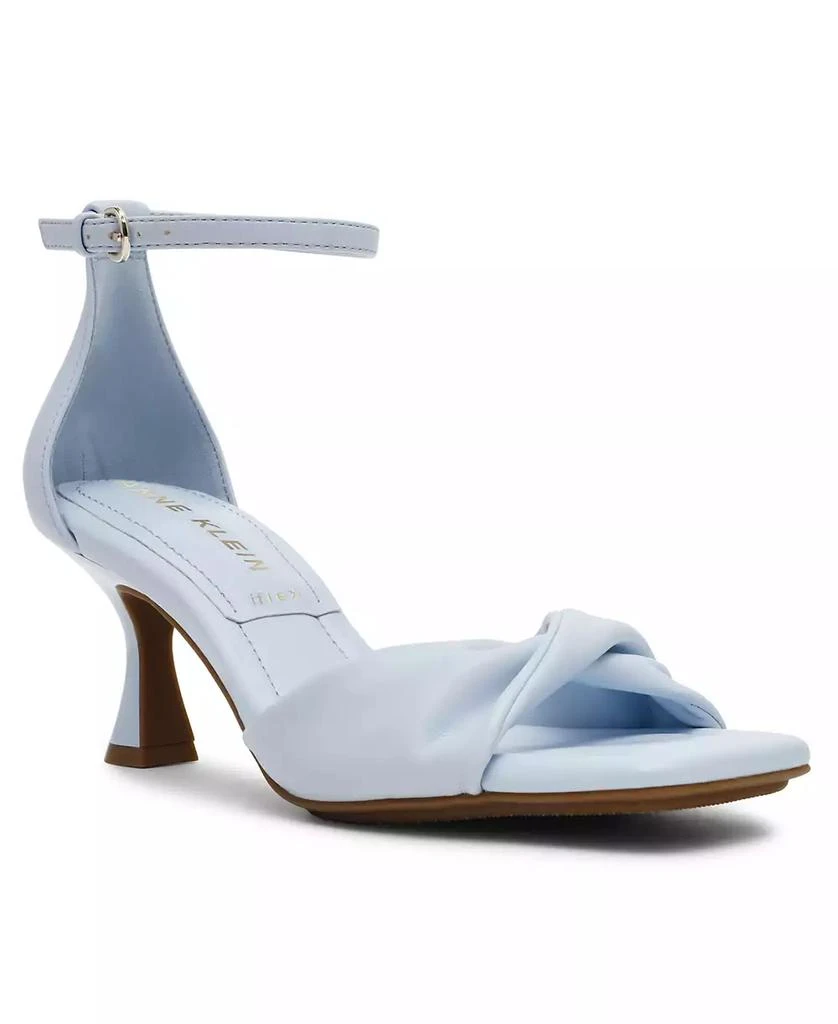 Anne Klein Women's Jessie Ankle Strap Two Piece Dress Sandals 1