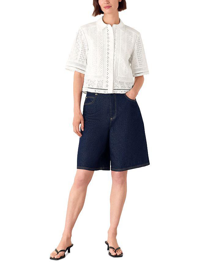 Whistles Broderie Shirt