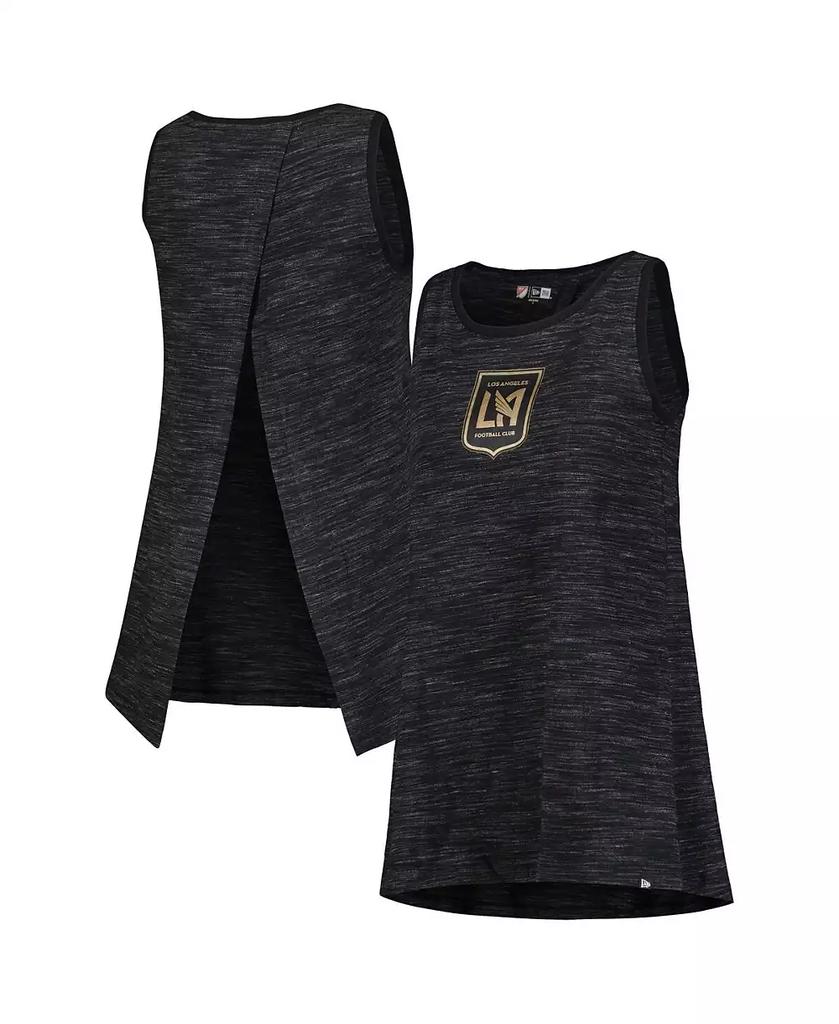 5th & Ocean Women's Black LAFC Athletic Cross Back Tank Top
