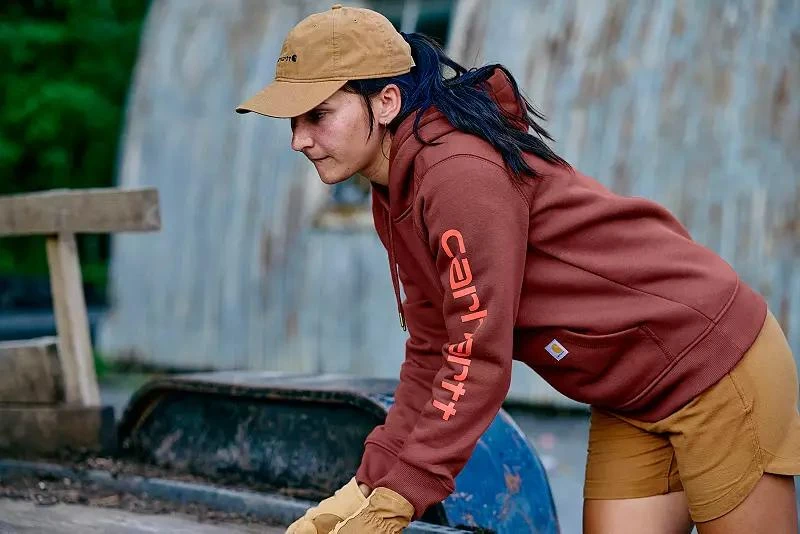 Carhartt Carhartt Women's Clarksburg Graphic Sleeve Hoodie 6