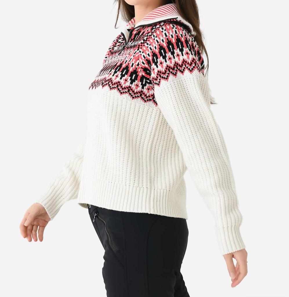 BOGNER Dory Sweater In Off White