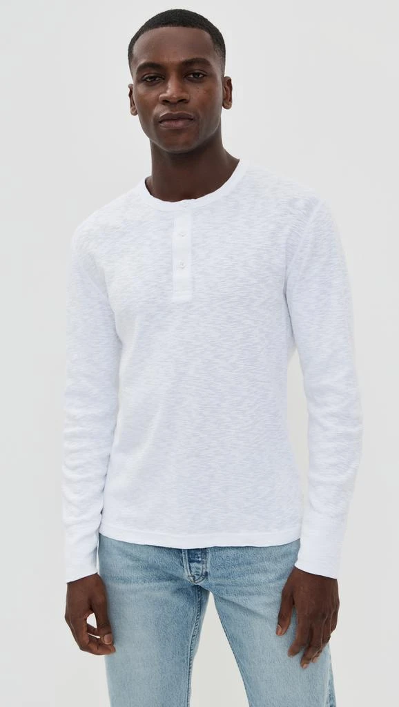 REIGNING CHAMP 1x1 Slub Slim Henley 6