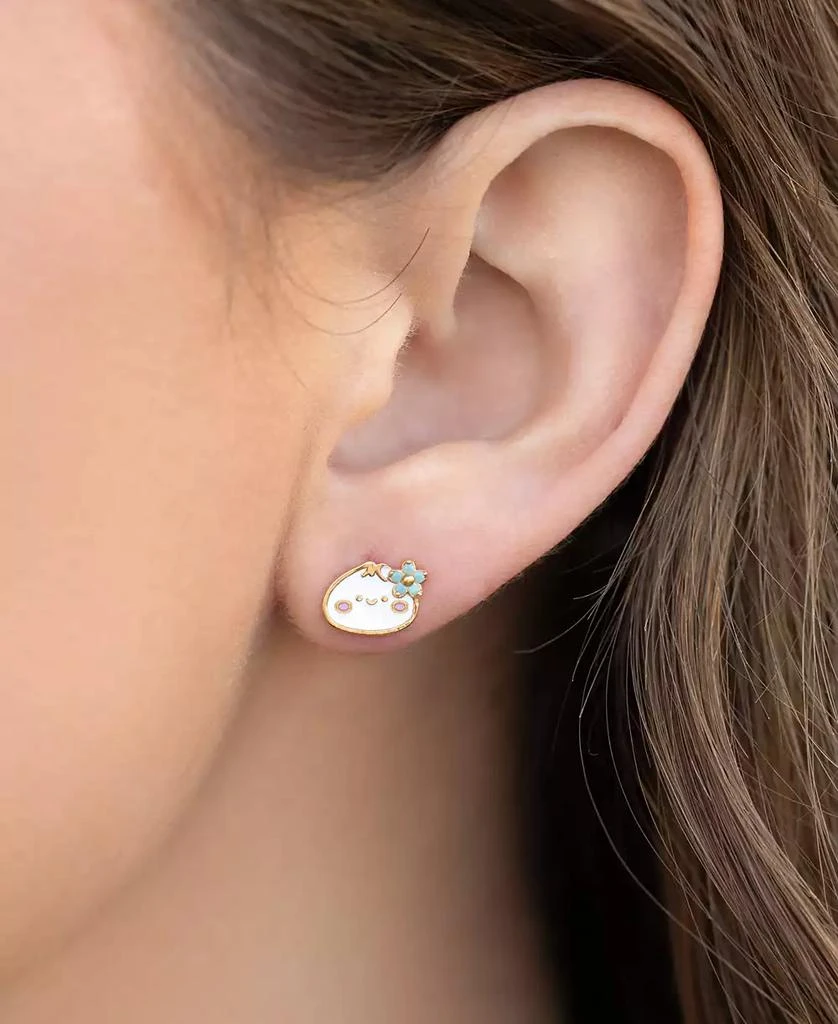 Girls Crew Enamel Juicy Dumpling Studs 2