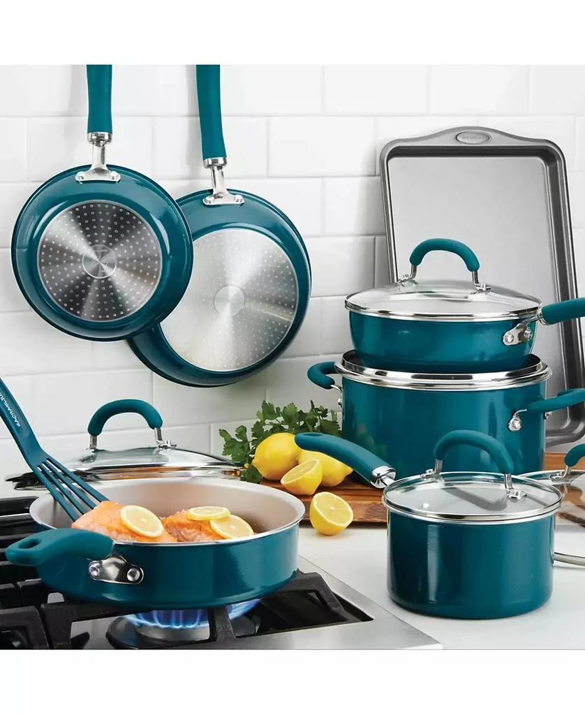 Rachael Ray Create Delicious Aluminum Nonstick Cookware Set, 13 Piece 2