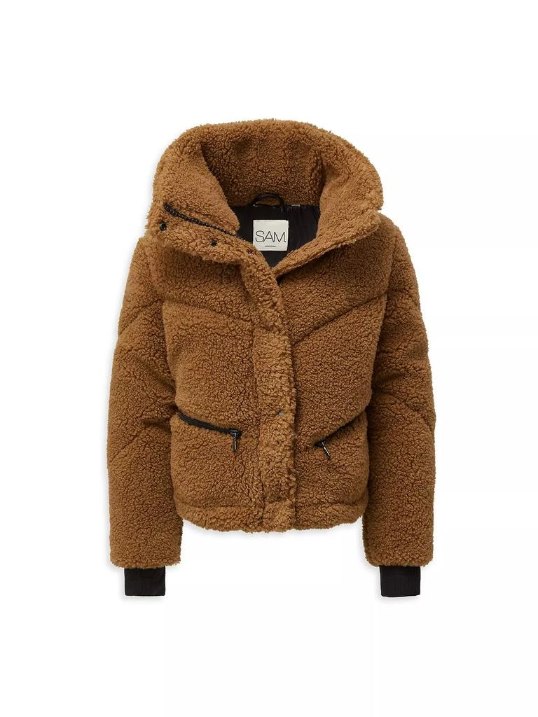SAM. Girl's Sherpa Athlete Down Jacket 1