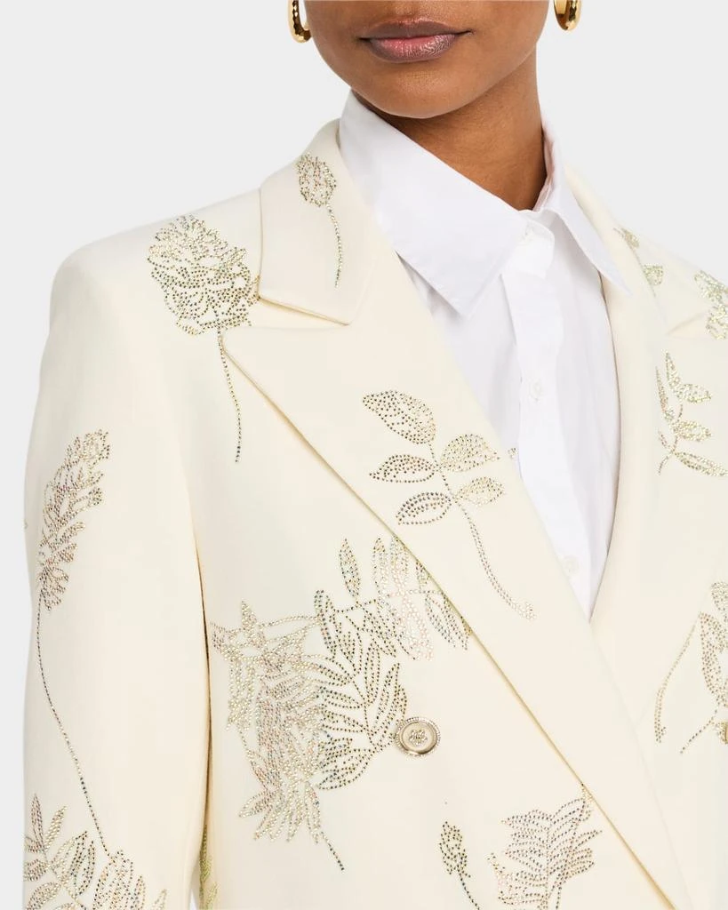 Libertine Elizabeth St Garden Embellished Double-Breasted Wool Coat 5