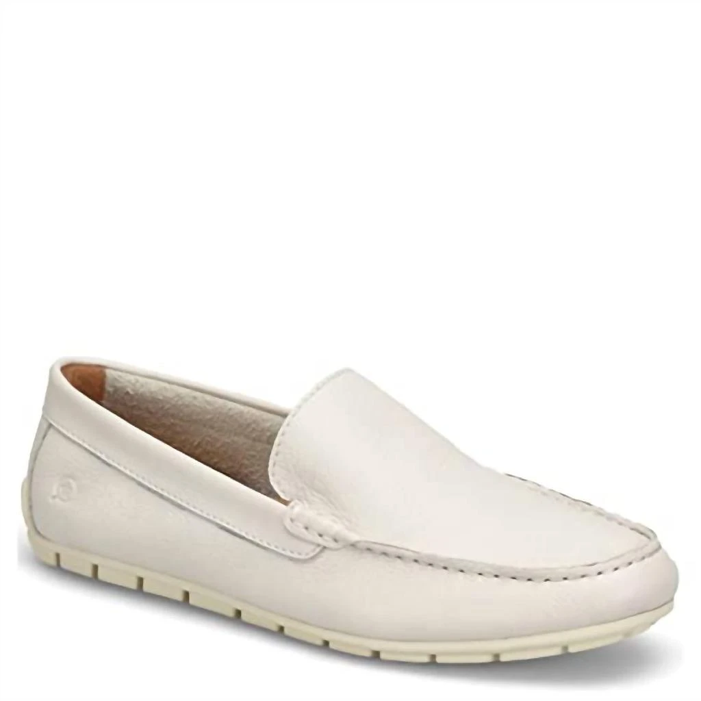 NEW BORN men\'s allan loafer in white White_1_6f25e510-2491-46ca-  main image 2