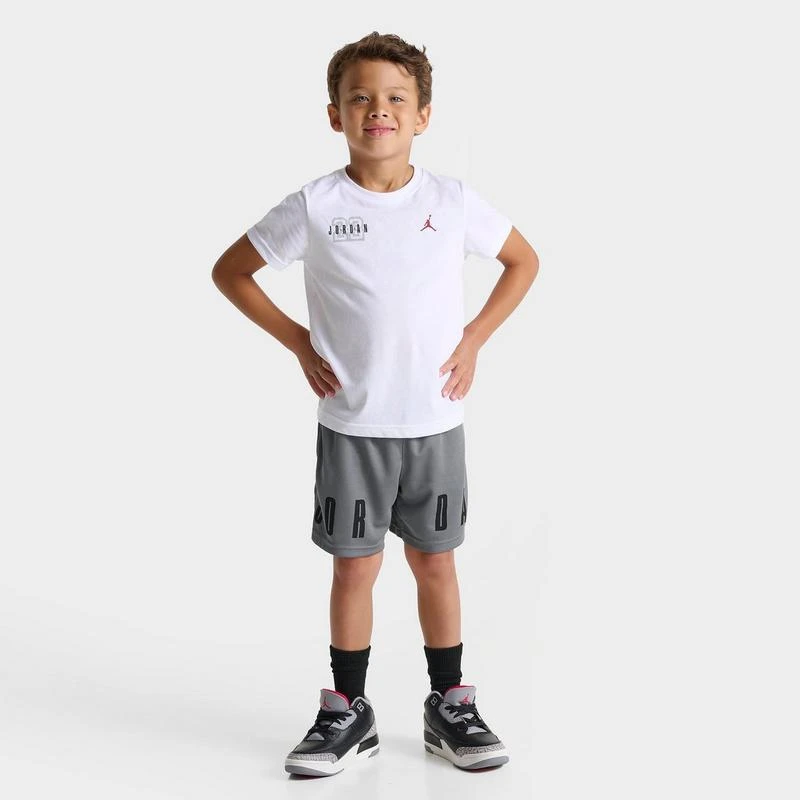 Jordan Little Kids' Jordan Courtyard T-Shirt and Shorts Set 1