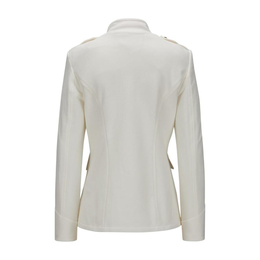 Ralph Lauren Buttoned Cotton Jacquard Blazer