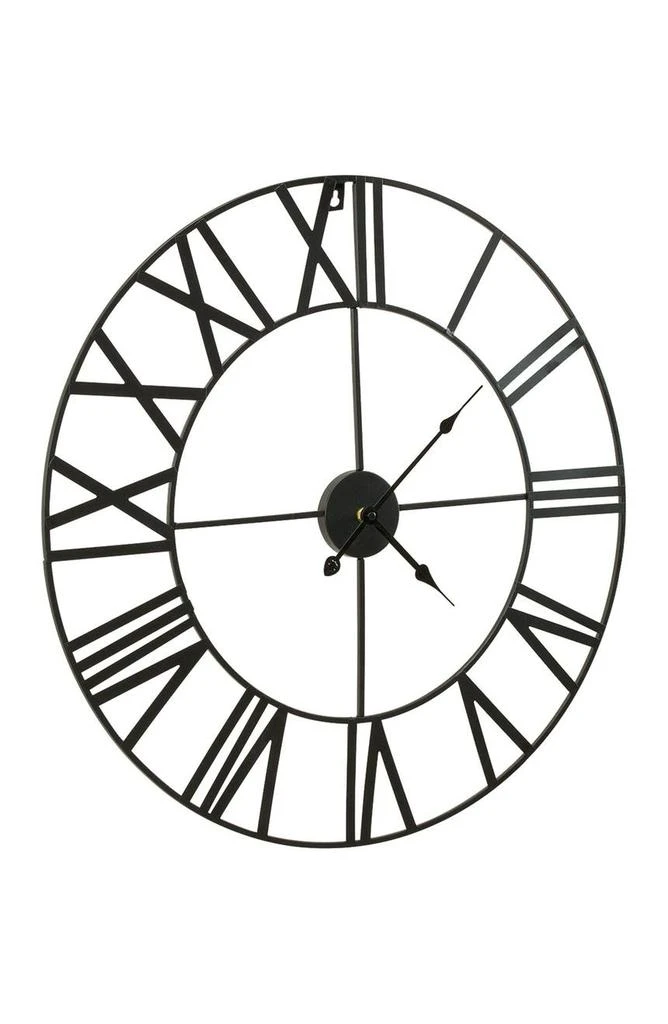 SORBUS Black Wall Clock 5