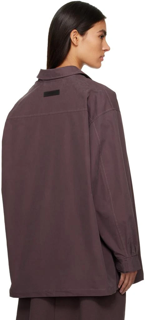 Essentials Purple Zip Jacket 3