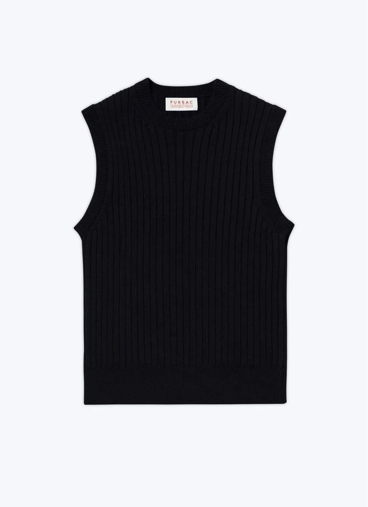 预计3周后发货 Fursac Pull En Laine Et Coton Biologique - Marine - Homme 6