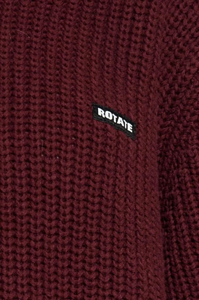 ROTATE Birger Christensen Turtleneck with logo 5