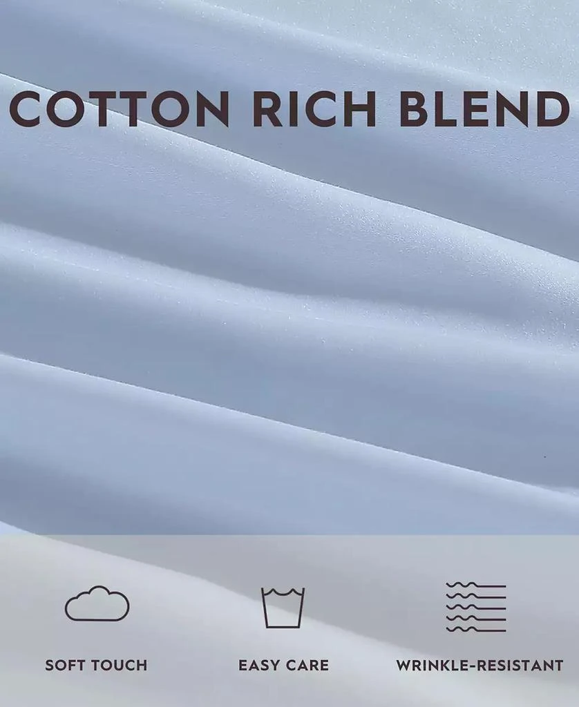 Laura Ashley CLOSEOUT! Laura Ashley 800 Thread Count Cotton Sateen Blend 4-Pc. Sheet Set, Queen 2