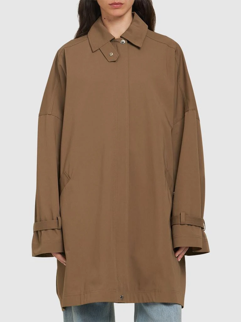 Totême Oversize Organic Cotton Trench Coat 2