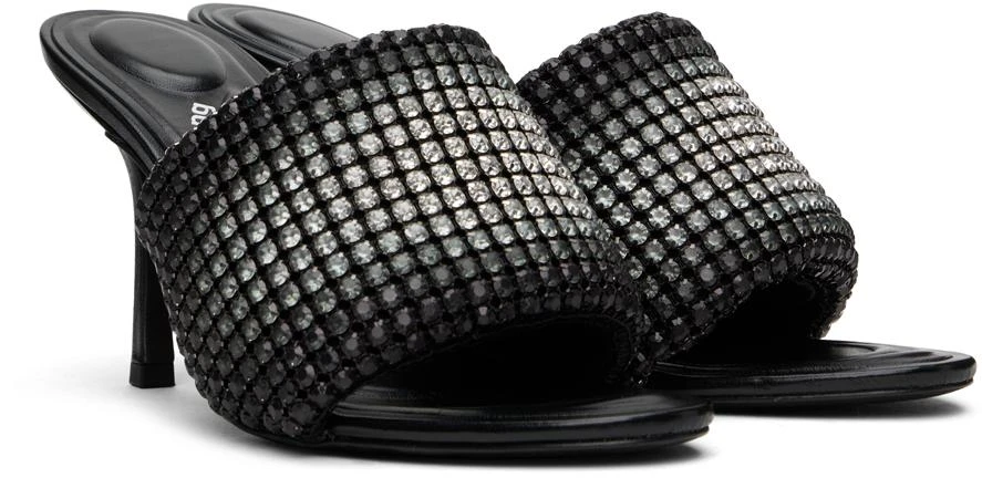 Alexander Wang Black Heiress Heeled Sandals 4