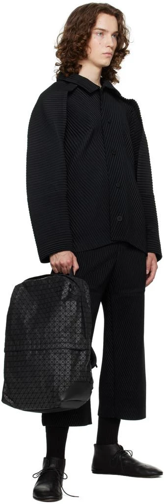 Issey Miyake Black Liner Backpack 4