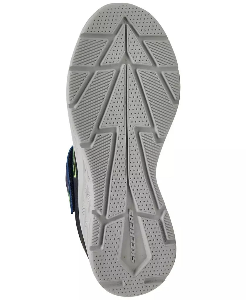 SKECHERS Little Boys Microspec II - Zovrix Fastening Strap Casual Sneakers from Finish Line 6