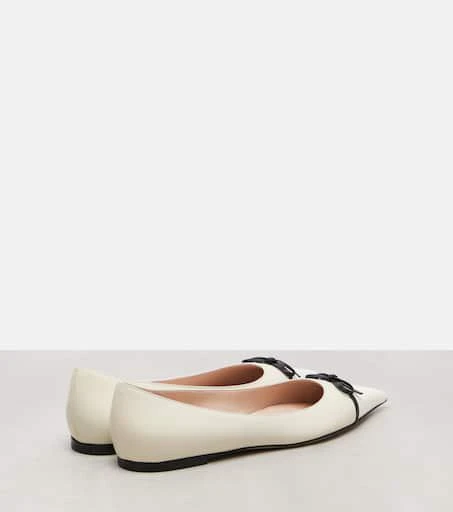 Valentino Bepointy leather ballet flats 2