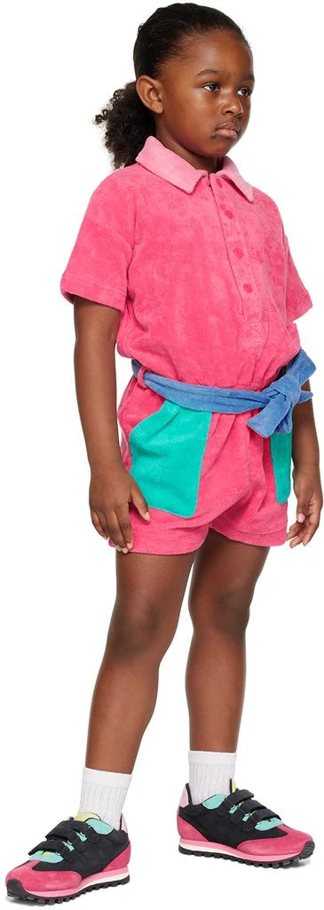 Marc Jacobs Kids Pink Belted Romper 4