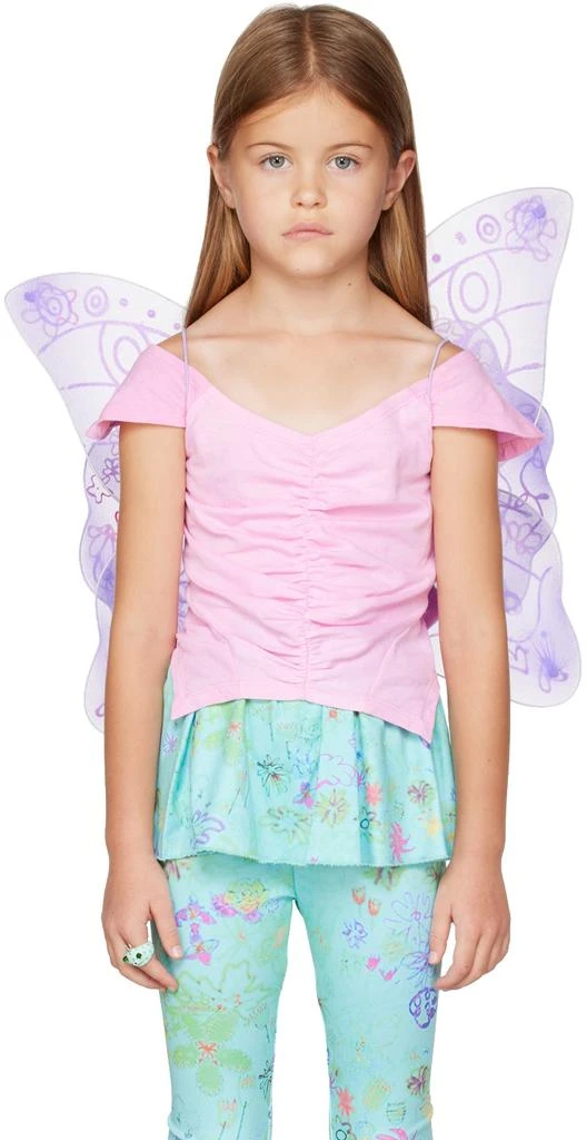 Collina Strada SSENSE Exclusive Kids Purple Fairy Wings