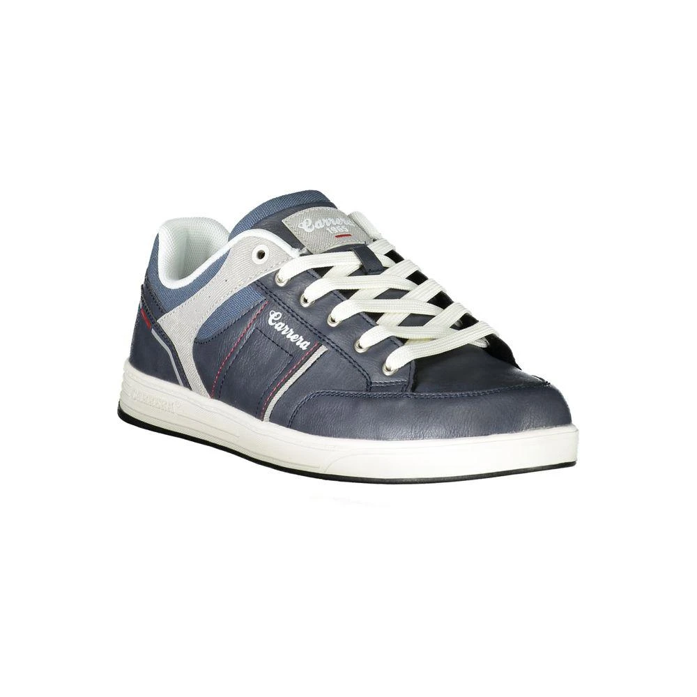 Carrera Blue Polyester Sneaker 2