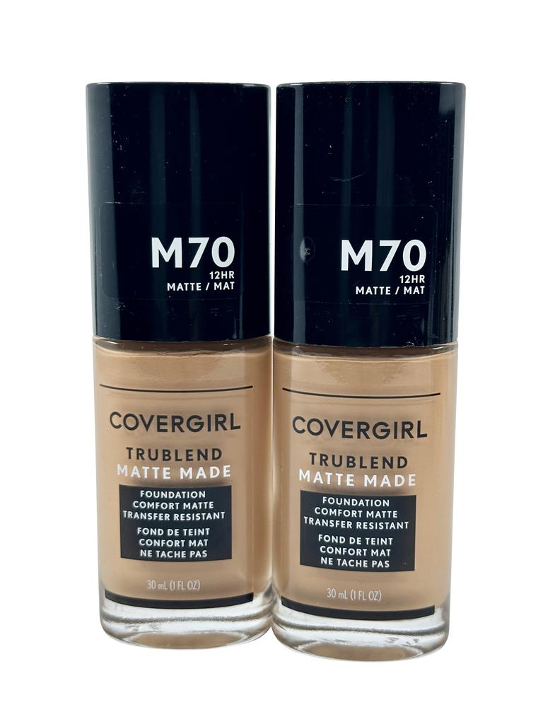 CoverGirl Cover Girl True Blend Matte Made Foundation M70 Sand Beige 1 OZ Set of 2