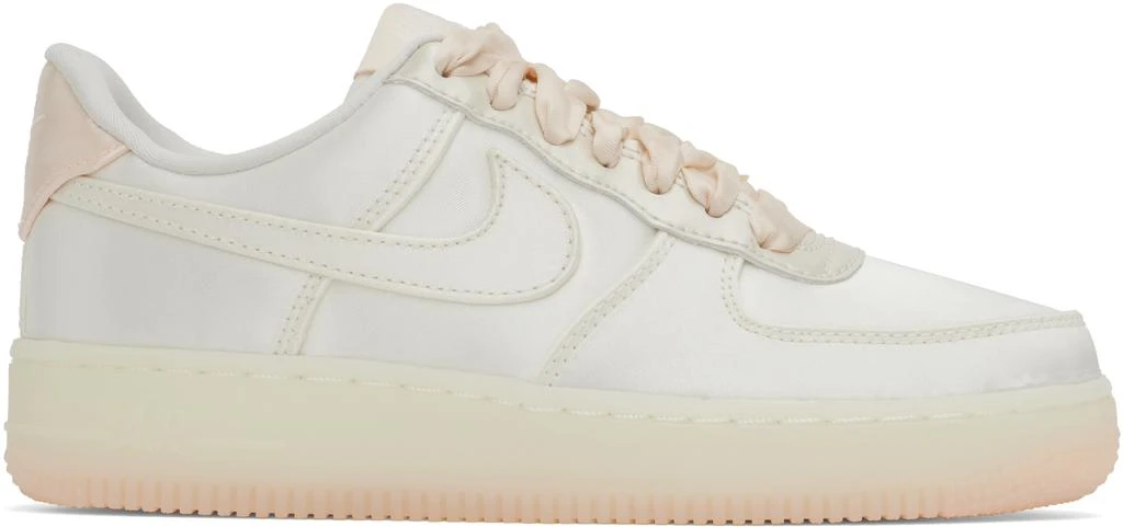 NIKE Off-White & Pink Air Force 1 '07 LV8 Sneakers 1