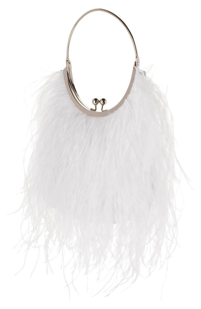 Olga Berg Penny Feathered Frame Bag 2
