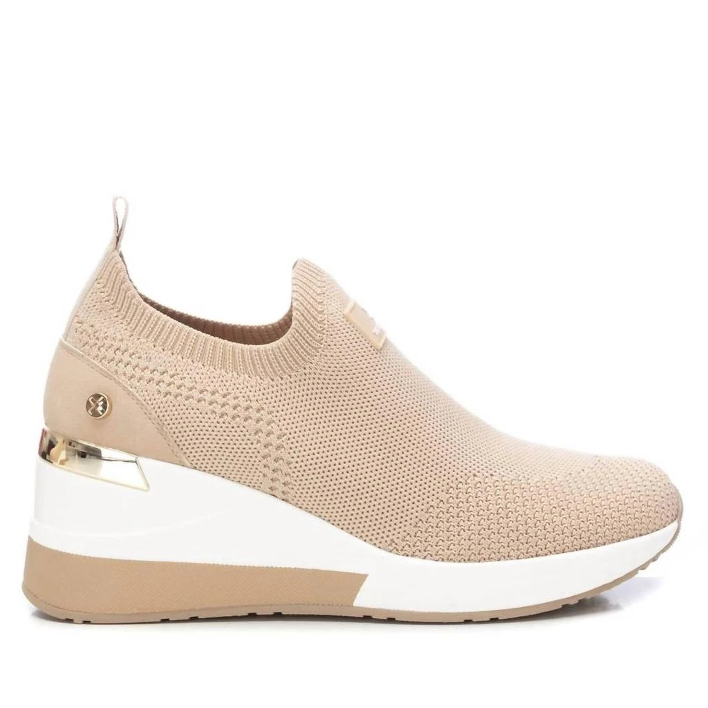 Xti Women's Wedge Sneakers In Beige 1
